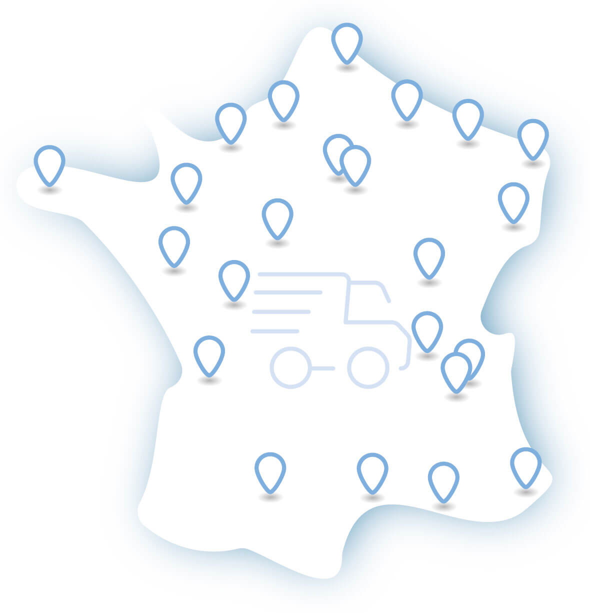 Carte du réseau Portalp