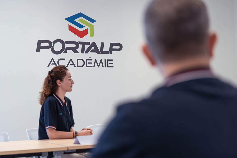 Sessione di formazione teorica presso l&apos;Académie Portalp