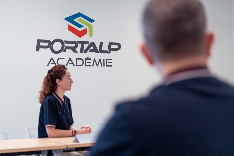Studenti in un'aula di formazione