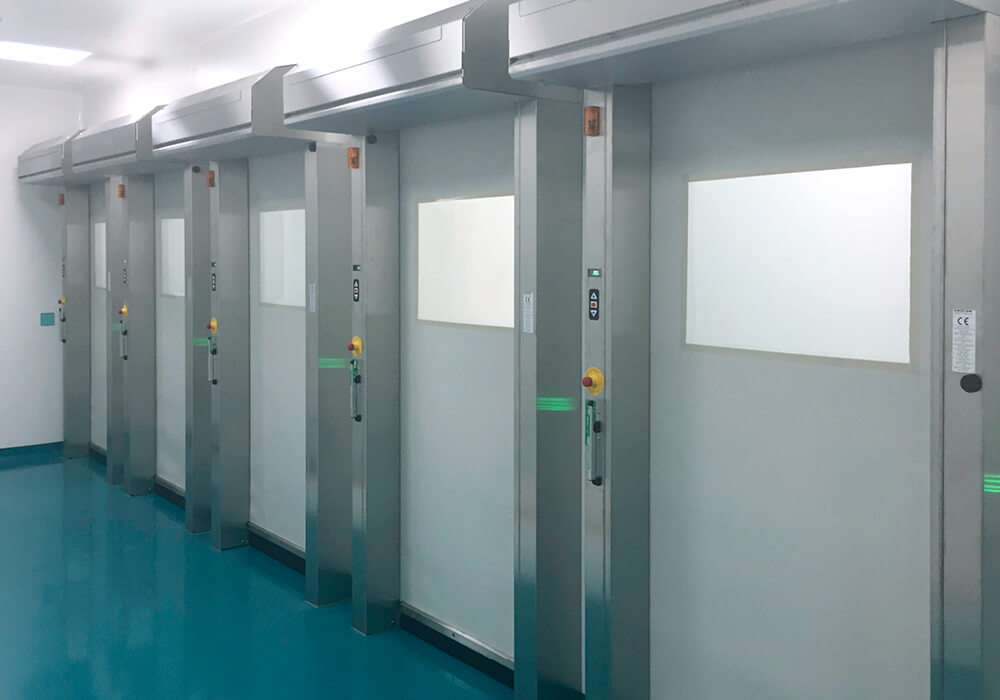 Portes rapides à enroulement