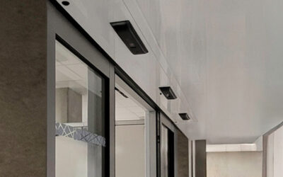Trappe faux-plafond RS, une nouvelle solution pour intégrer les portes automatiques en toute discrétion